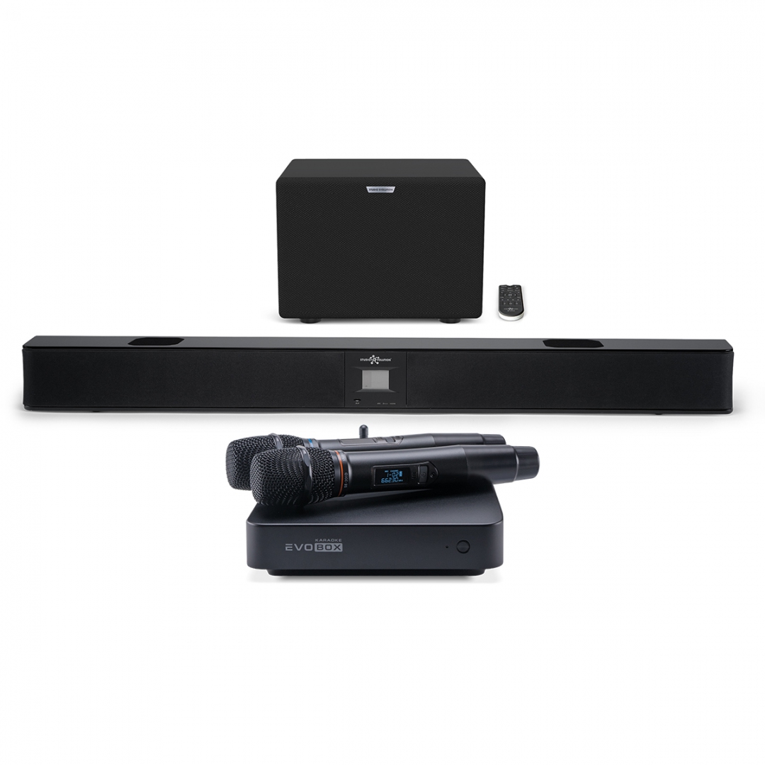 караоке-комплект EVOBOX Plus + EvoSound Bar (саундбар с караоке) в Ханты-Мансийском АО