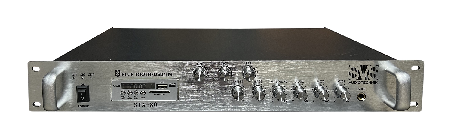 SVS Audiotechnik STA-80 Микшер-усилитель для систем Public Address в Ханты-Мансийском АО